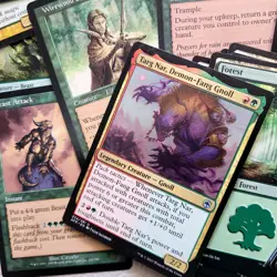 Beginner Magic Deck. COMMANDER POWER BRACKET LEVEL 1 =*Targ Nar BEASTS** Tribal - Image 1