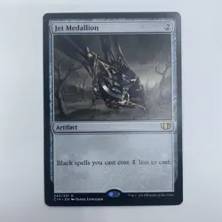 MTG Jet Medallion C14 LP Black Artifact Cost Reduction Mana Rock EDH Staple - Image 1