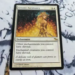 MTG - Greater Auramancy - Shadowmoor - LP - Image 1