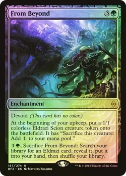 FOIL From Beyond ~ Battle for Zendikar [ Excellent ] [ Magic MTG ] - Image 1