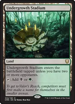 Magic The Gathering MTG UNDERGROWTH STADIUM Commander Legends NM Near Mint - Image 1
