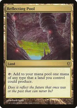 Magic The Gathering MTG REFLECTING POOL Conspiracy NM Near Mint - Image 1