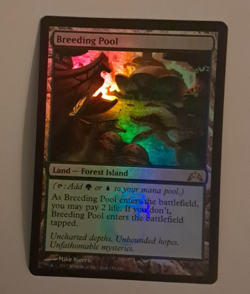 Breeding Pool FOIL MP Magic the Gathering Gatecrash MTG - Image 1