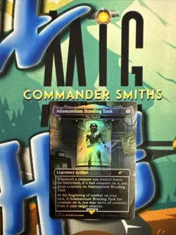 The Ozolith - Adamantium Bonding Tank ✨ Borderless FOIL ✨ MTG MARVEL Secret Lair - Image 1