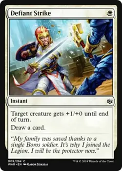 X4 Defiant Strike War of the Spark Light Play MTG Magic DNA GAMES - Image 1