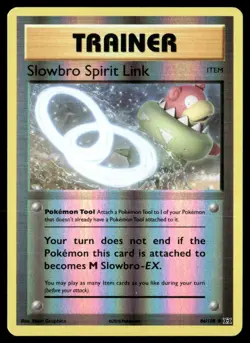 2016 XY - Evolutions Slowbro Spirit Link reverse holo #86 - Image 1