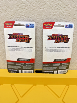 Pokemon Destined Rivals Premium Checklane Blister Packs Gastrodon + Rabsca x2 - Image 2