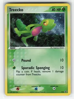 TREECKO 016 PROMO HOLO POKEMON TCG HP - Image 1