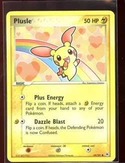 Plusle Non-Holo 69/101 Pl EX Hidden Legends Pokemon - Image 1