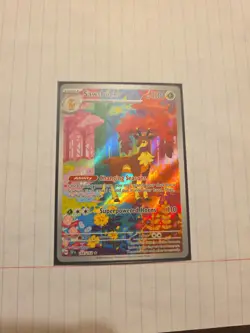 Sawsbuck Temporal Forces Illustration Rare Pokemon TCG Card 166/162 - Image 1