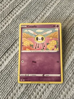 Pokemon ERROR CARD TCG Cutiefly Evolving Skies 078/203 - Image 1
