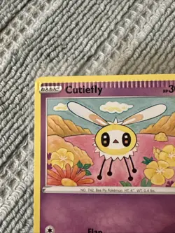 Pokemon ERROR CARD TCG Cutiefly Evolving Skies 078/203 - Image 2