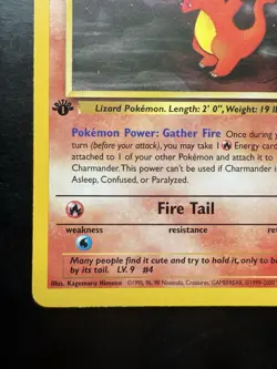 Pokemon Team Rocket 1st Edition Charmander 50/82 (LP) - Image 4