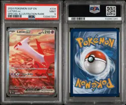 PSA 9 MINT Latias ex 239/191 Sv08: Surging Sparks Holo Pokemon 2024 - Image 3