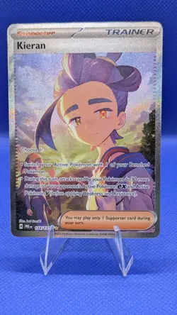 Kieran 174/131 Prismatic Evolutions Pokemon TCG NM - Image 1