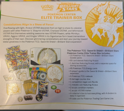 Pokemon Sword and Shield Brilliant Stars Pokemon Center ETB BRAND NEW and SEALED - Image 2