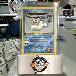 ^ Pokemon 1st Ed. Gym Challenge Set COMMON Misty's Seel 91/132 - LP - Image 1