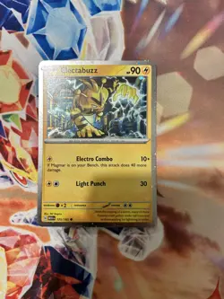 Pokemon TCG - Electabuzz MEW 125/165 NM HD Cosmos Holo Foil for 151 Set - Image 1