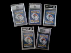 Pokemon Cards PSA CGC Graded Lot Of 5 - Image 2
