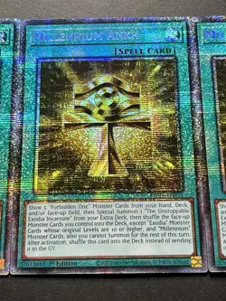 3x Millennium Ankh | MP25-EN011 | Starlight Rare | NM | 1st Edition | YuGiOh! - Image 5