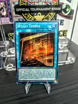 Yu-Gi-Oh! Wedju Temple MP25-EN091 Prismatic Secret Rare - Image 1