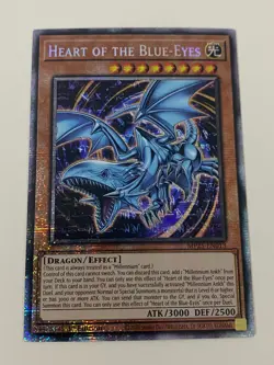 Yugioh Heart of the Blue-Eyes - 1st Edition Starlight Rare NM - Free Holo Card B - Image 1