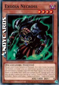 EXODIA NECROSS • Comune • LDK2 ITY09 • Unl 2024 • Yugioh! • ANDYCARDS - Image 1
