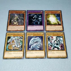 Yugioh Yugi's Exodia + Kaiba's Blue Eyes + Joey's Red Eyes Legendary 3 Deck Set - Image 2