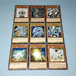 Yugioh Yugi's Exodia + Kaiba's Blue Eyes + Joey's Red Eyes Legendary 3 Deck Set - Image 3