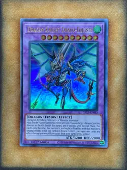 Yugioh Dragon Knight Draco-Equiste GFTP-EN093 Ultra Rare 1st Ed NM - Image 1