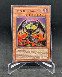 Yugioh Berserk Dragon DCR-019 Super Rare 1st Edition NM - Image 1