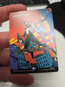 Magic The Gathering Winds Of Change M 0030 Mar En Card Mtg Tcg Spiderman Marvel - Image 3