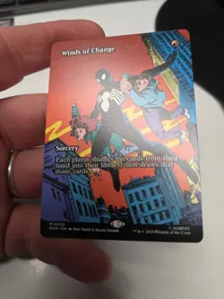 Magic The Gathering Winds Of Change M 0030 Mar En Card Mtg Tcg Spiderman Marvel - Image 5