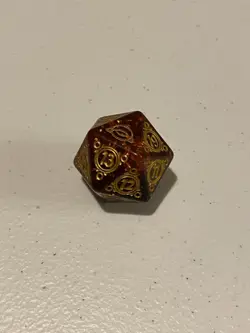 Mtg Oversized Spindown Life Tracker D20 Dice Tales of Middle Earth collector - Image 1
