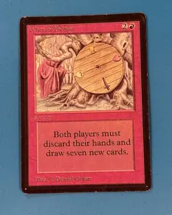 Beta Wheel of Fortune Limited Edition Magic the Gathering MTG - Image 1