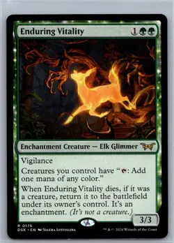 Prerelease Cards #176 Enduring Vitality - Image 1