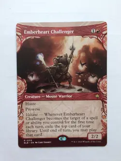 MTG Emberheart Challenger (BLB) Bloomburrow Showcase Regular Rare 315 - Image 1
