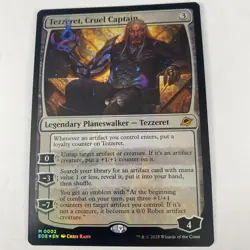 Tezzeret, Cruel Captain Edge of Eternities Magic the Gathering Foil Fresh Pull! - Image 1