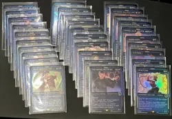 Magic the Gathering MTG Doctor Who, SHOWCASE COMPLETE 30 Card SET, FOIL M/NM - Image 1