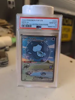 Pokemon Mew EX Bubble Mew PSA 10 Gem Mint 232/091 Sir SV Paldean Fates - Image 2