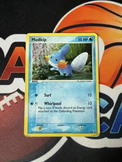 Mudkip - (EX Deck Tin) - Nintendo Promos 018 Holo Pokemon TCG DMG - Image 1