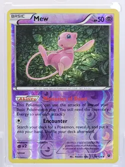 Mew - 29/124 - Pokemon 2016 Fates Collide XY Reverse Holo Rare Card NM - Image 2