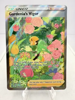 Pokemon Gardenia's Vigor GG61/GG70 Crown Zenith: Galarian Gallery Holo - Image 1