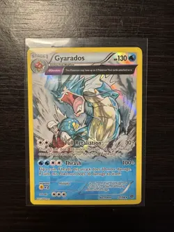 Pokemon TCG Gyarados Holo Rare 2015 Ancient Orogins Card - Image 1