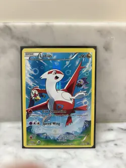 Pokemon TCG Latias XY78 Full Art Black Star Holo Promo Card - Image 1