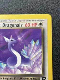 Pokemon Dark Dragonair 33/82 1st Edition Team Rocket LP / MP - Image 3