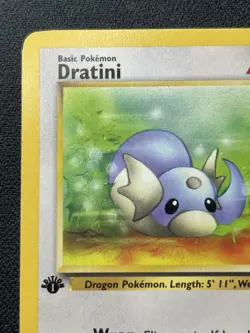 Pokemon Dratini 53/82 1st Edition Team Rocket Common LP - Image 2