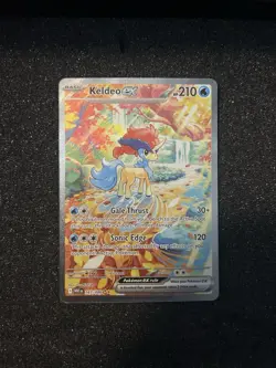 Pokemon TCG Keldeo EX 167/086 Sir White Flare Card Fresh Mint/NM Condition - Image 1