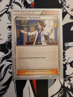2017 World Championships Professor Sycamore Pokemon Card BREAKpoint Set 107/122 - Image 1