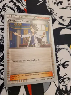 2017 World Championships Professor Sycamore Pokemon Card BREAKpoint Set 107/122 - Image 2